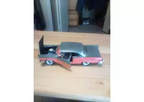 Completed model cars